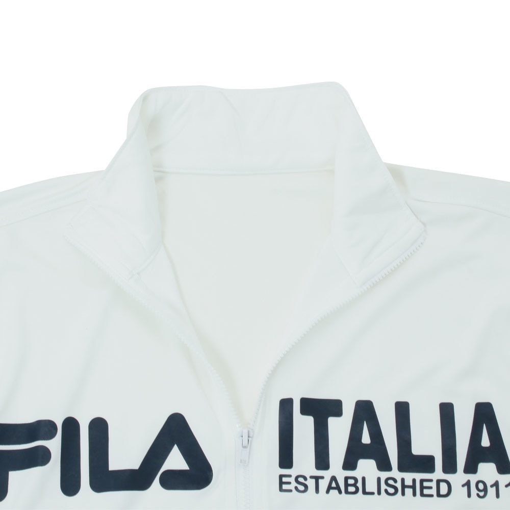 フィラ（FILA）（メンズ）FILAスタンドネックUVウェアー 428-286-WT ラッシュガード 長袖 フードなし UVカット UPF50+ 水陸両用