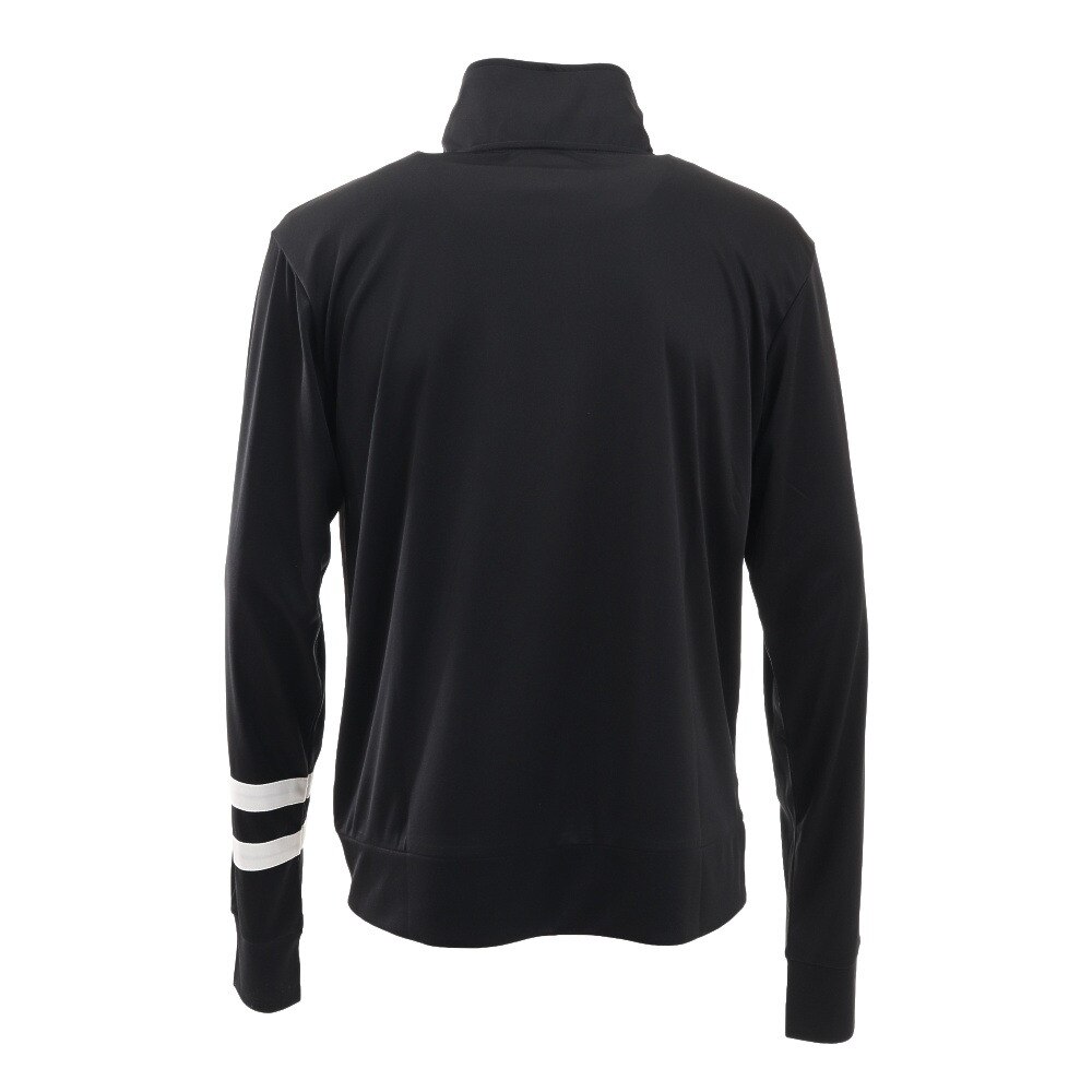 ハーレー（HURLEY）（メンズ）ラッシュガード 長袖 ジップ ハイネック ONE AND ONLY MRG2100002-BLK ブラック UVカット 水陸両用 紫外線対策 UPF50+