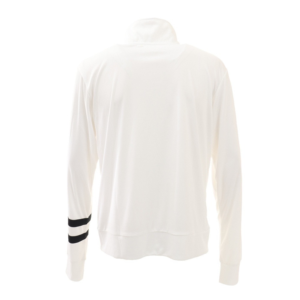 ハーレー（HURLEY）（メンズ）ラッシュガード 長袖 ジップ ハイネック ONE AND ONLY MRG2100002-OBS ホワイト UVカット 水陸両用 紫外線対策 UPF50+★★★