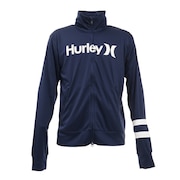 ハーレー(HURLEY)(メンズ)マリン ラッシュガード 長袖 ジップ ハイネック ONE AND ONLY MRG2100002 UVカット 紫外線対策 UPF50+