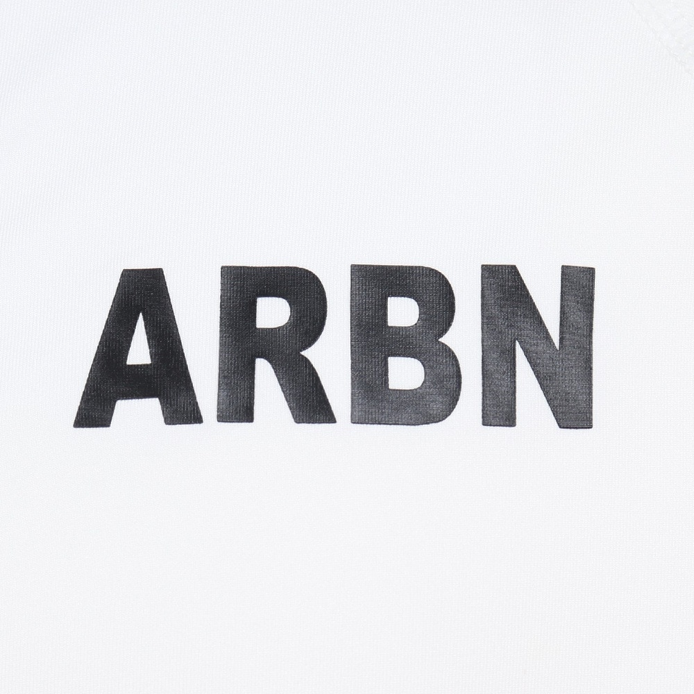 エアボーン（ARBN）（メンズ）ラッシュガード 長袖 パーカー 速乾 UVカット 紫外線対策 AB2023SSM-SWIM001WHT ホワイト