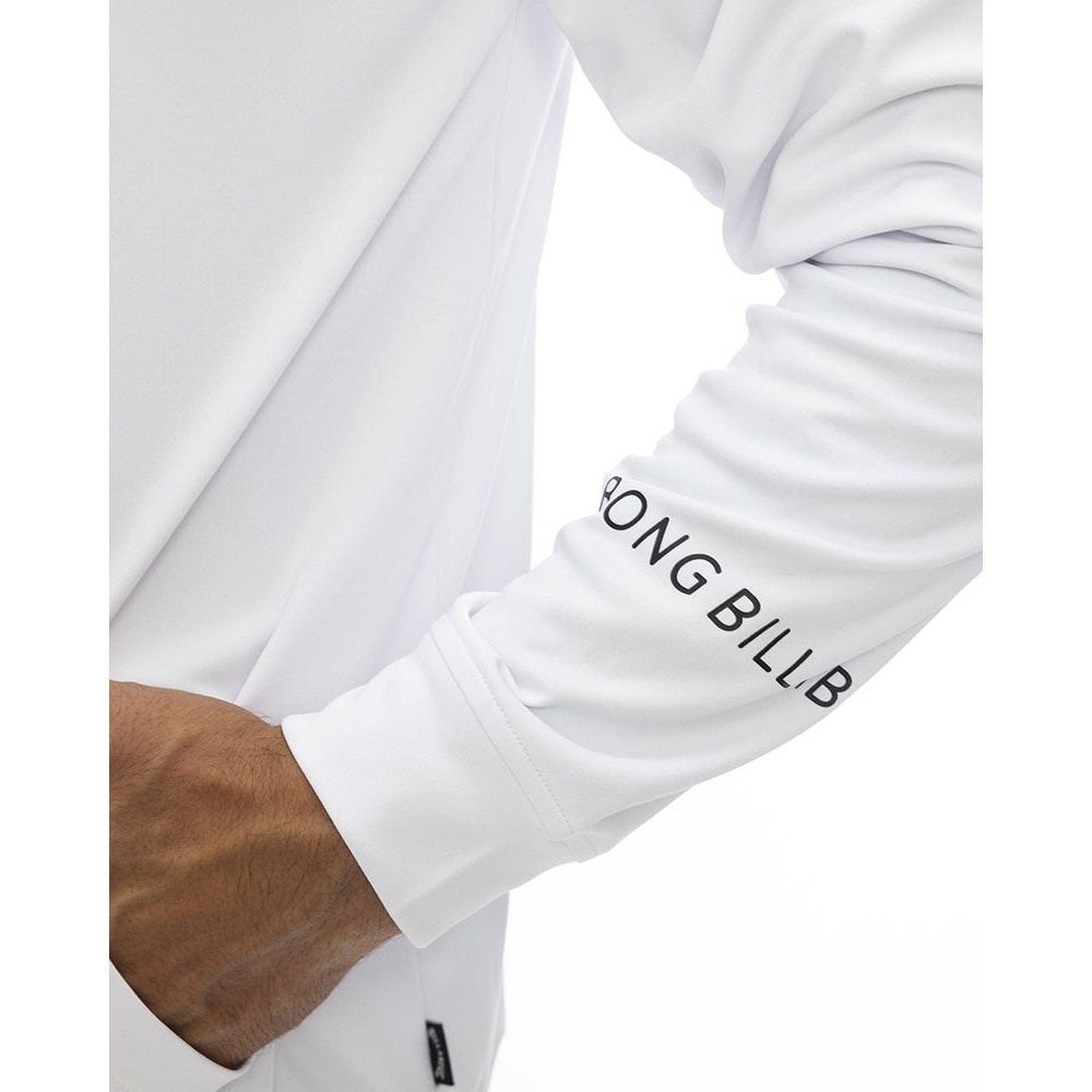 ビラボン（BILLABONG）（メンズ）ラッシュガード 長袖 パーカー ラッシュジップフーディー BE011855 WHT ホワイト