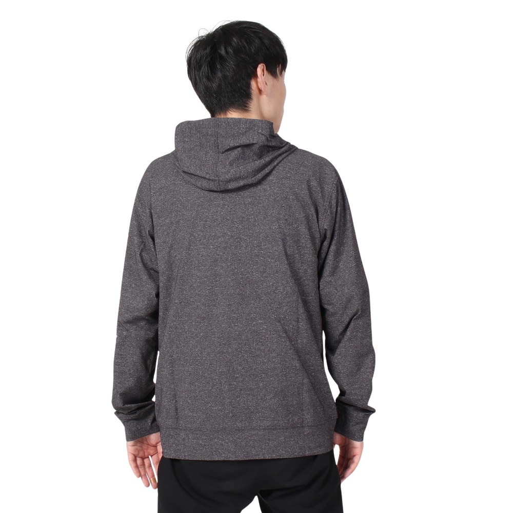 ビラボン（BILLABONG）（メンズ）ラッシュガード 長袖 ジップフーディー SURF FLEX ZIP BE011860 BKH ブラック