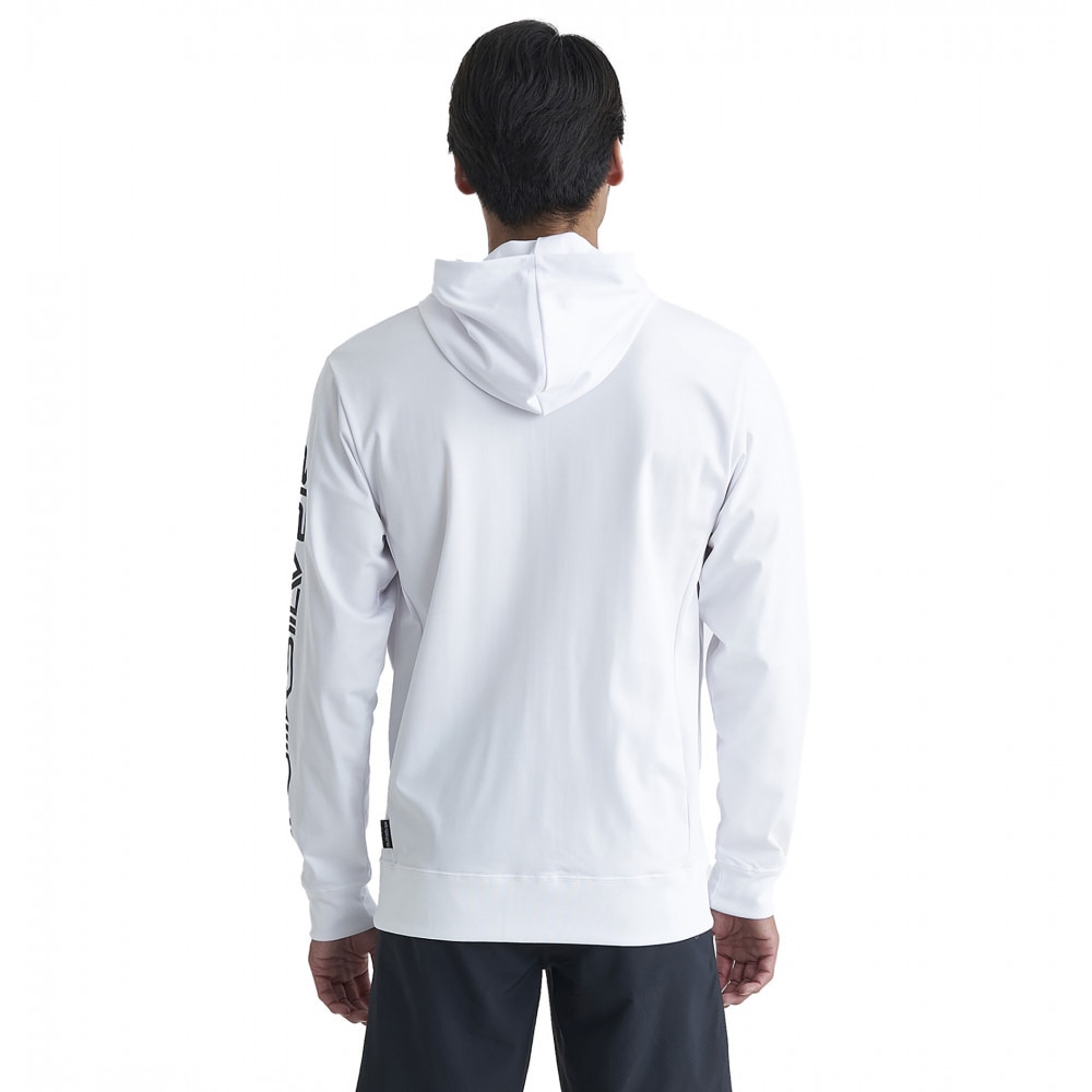 クイックシルバー（Quiksilver）（メンズ）ラッシュガード 長袖 パーカー UVカット 速乾 OMNI MW ZIP HOODIE 24SP QLY241032 WHT