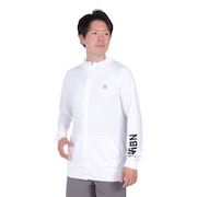 (メンズ)ラッシュガード 長袖 ロングスリーブ フーデッド AB24SSM-APP0901WHT