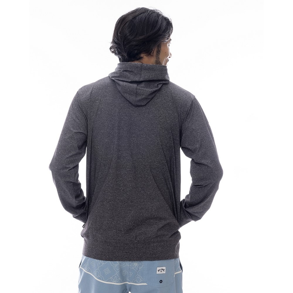 ビラボン（BILLABONG）（メンズ）ラッシュガード 長袖 SURF FLEX ジップアップパーカー BF011860 BKH