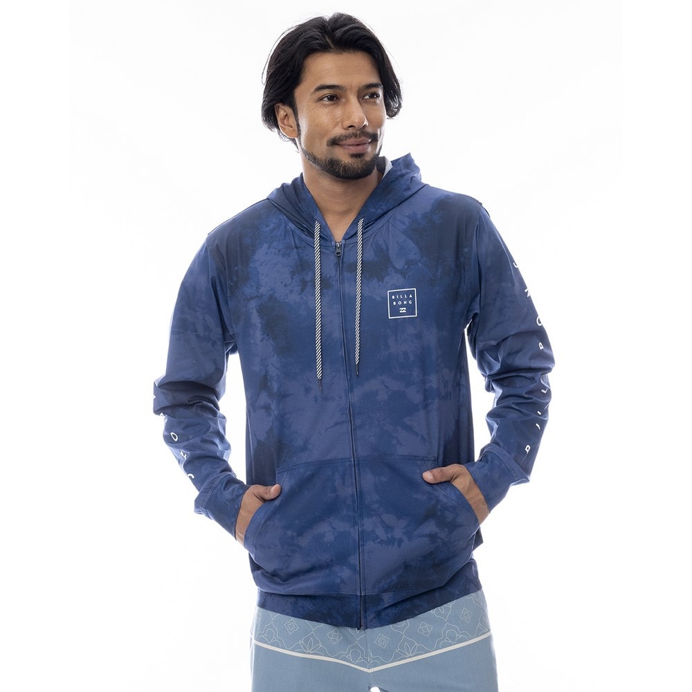 ビラボン（BILLABONG）（メンズ）ラッシュガード 長袖 SURF FLEX ジップアップパーカー BF011860 IND