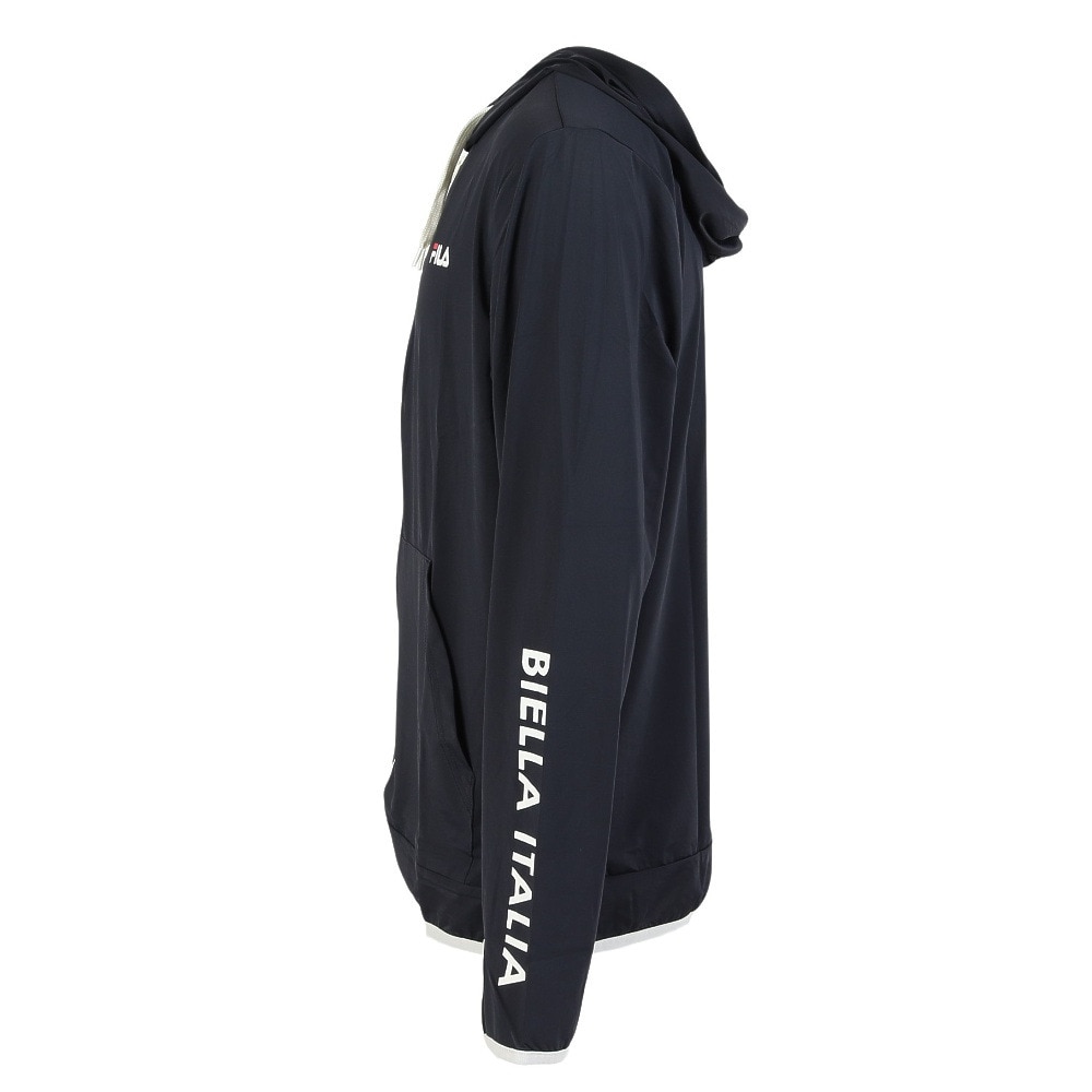 フィラ（FILA）（メンズ）ラッシュガード 長袖 SNC UVパーカー 425290-BK