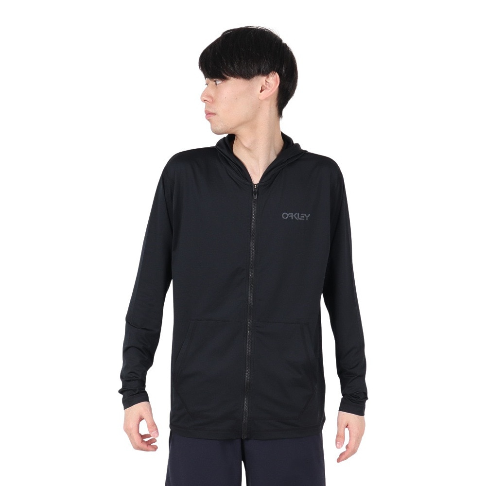 オークリー（OAKLEY）（メンズ）ラッシュガード 長袖 RASH HOODY 25.0 FOA407762-02E