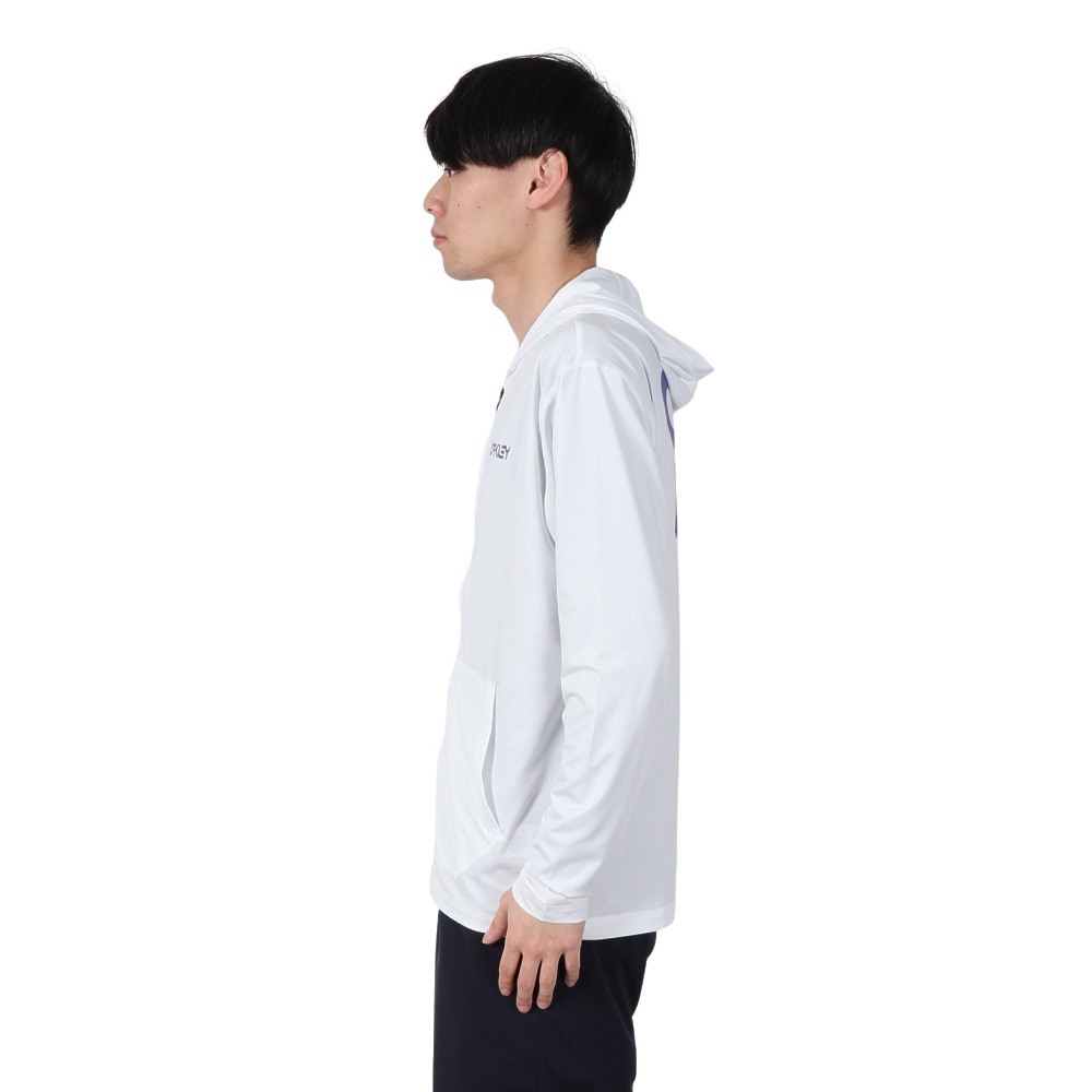 オークリー（OAKLEY）（メンズ）ラッシュガード 長袖 RASH HOODY 25.0 FOA407762-100