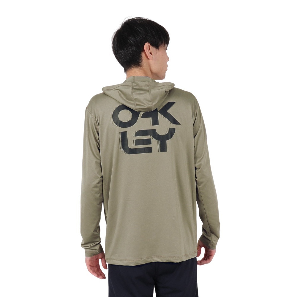 オークリー（OAKLEY）（メンズ）ラッシュガード 長袖 Rash Hoody 25.0 FOA407762-7C9
