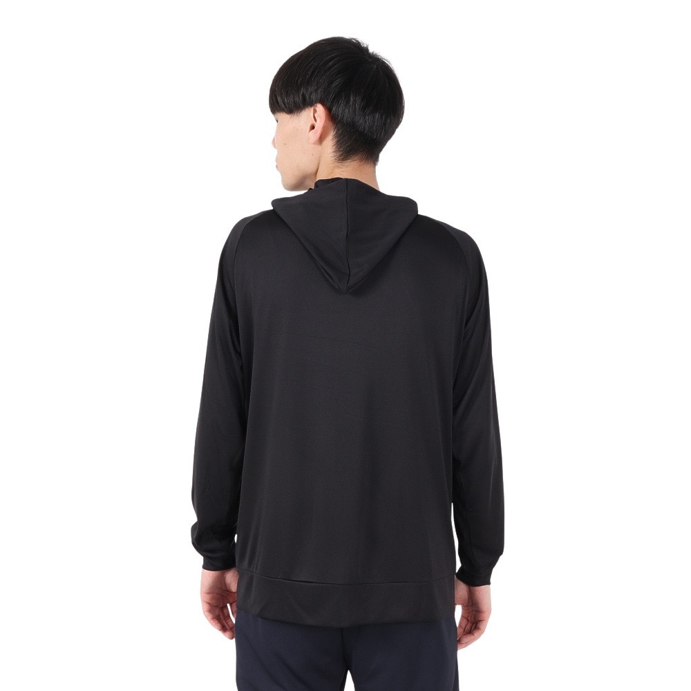 ハーレー（HURLEY）（メンズ）ラッシュガード 長袖 ファントム ワンアンドオンリー フルジップ フーディー MSRG251010-BLK
