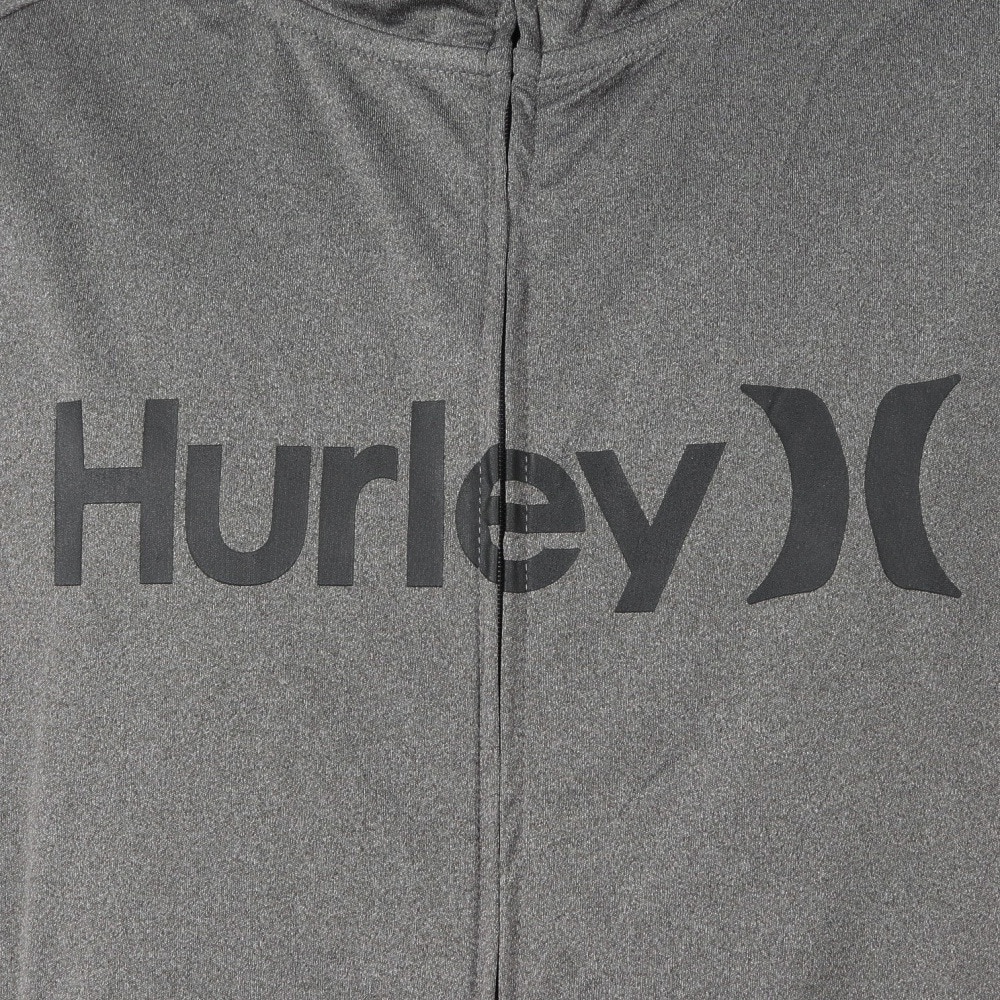 ハーレー（HURLEY）（メンズ）長袖 ファントム ラッシュガード ワンアンドオンリー フルジップ フーディー MSRG251010-CGHT
