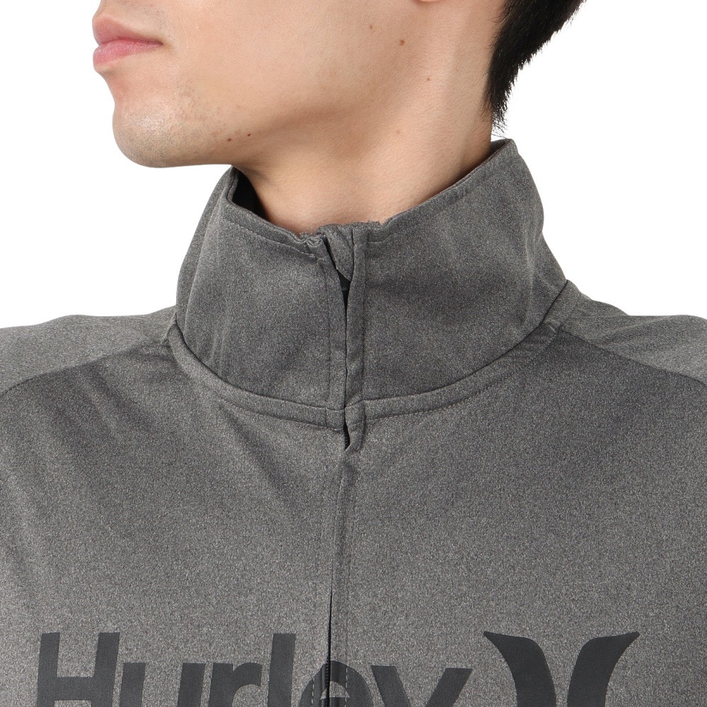 ハーレー（HURLEY）（メンズ）長袖 ファントム ラッシュガード ワンアンドオンリー フルジップ ジャケット MSRG251012-CGHT