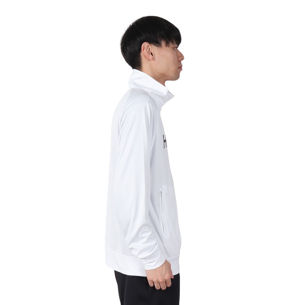 ハーレー（HURLEY）（メンズ）長袖 ファントム ラッシュガード ワンアンドオンリー フルジップ ジャケット MSRG251012-WHT