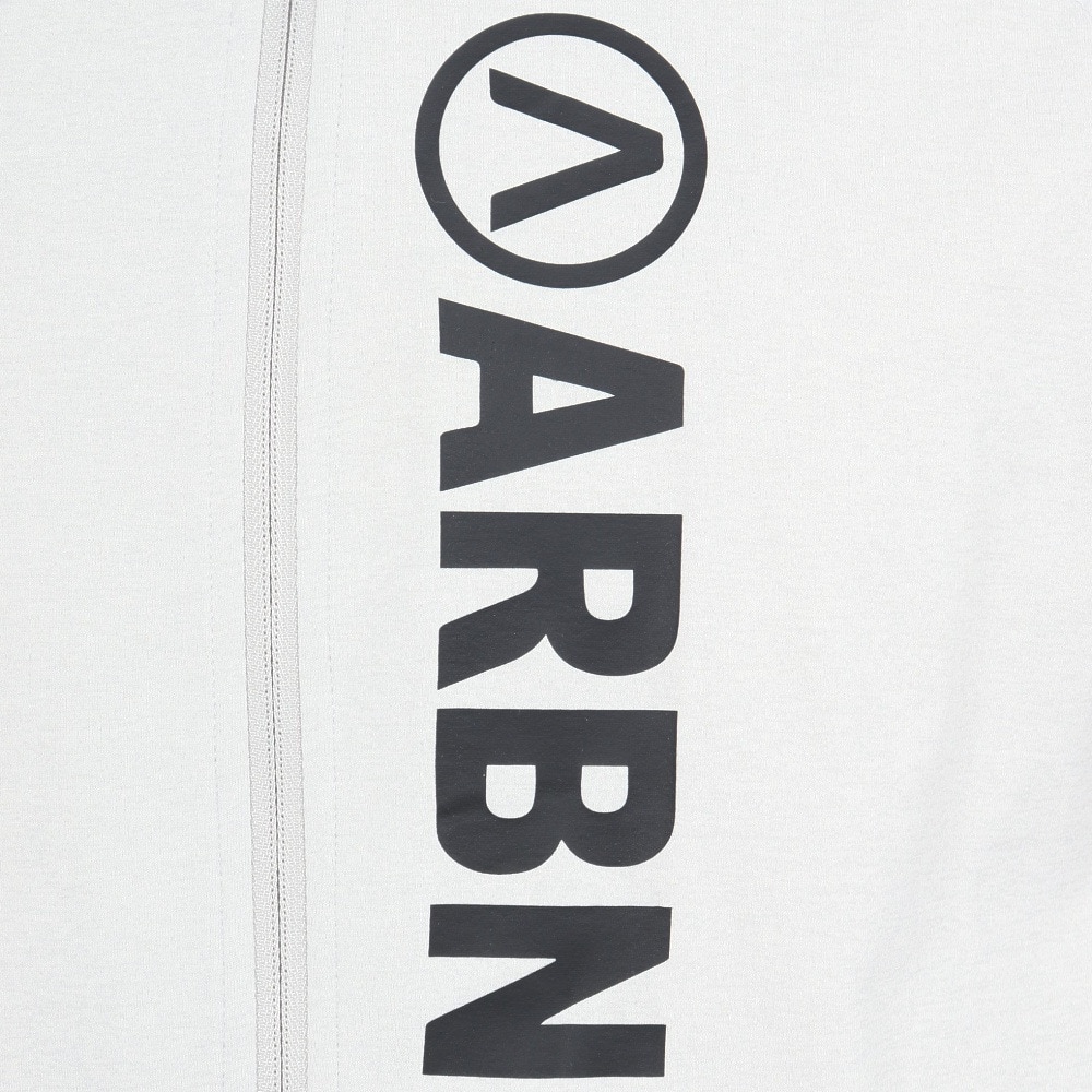 エアボーン（ARBN）（メンズ）ラッシュガード 長袖 フーディー 水陸両用 AB25SSM-APP901LGRY