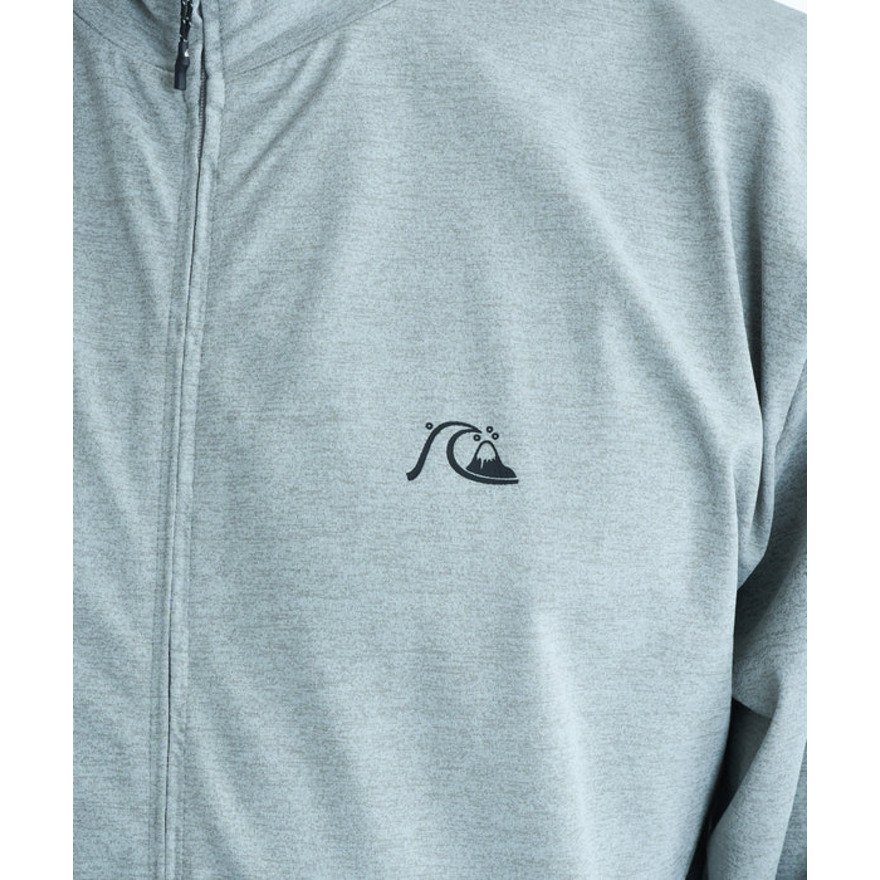 クイックシルバー（Quiksilver）（メンズ）ラッシュガード チェッカー ジップ 長袖ラッシュガード 26SPQLY261011HTR
