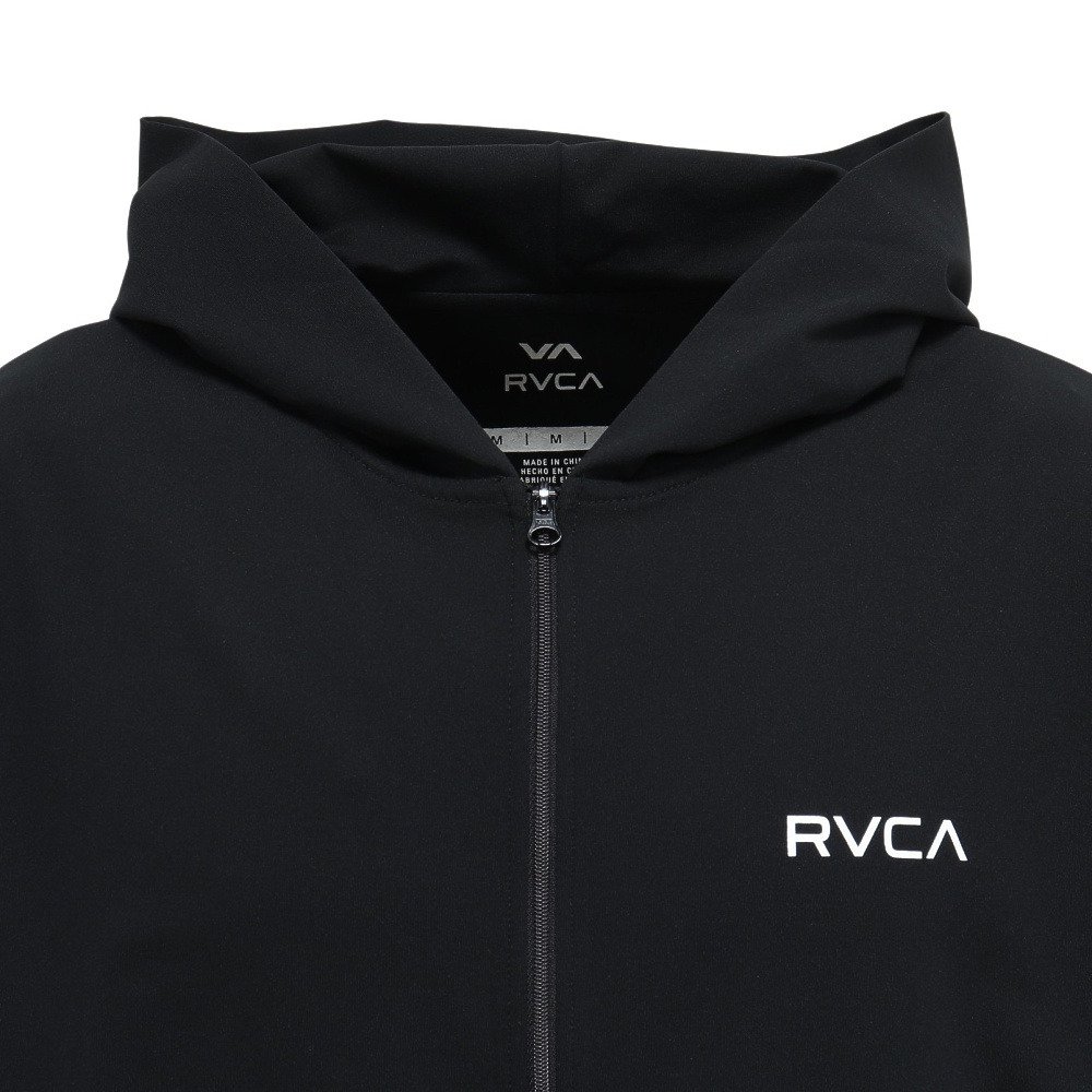 ルーカ（RVCA）（メンズ）ラッシュガード STRAIGHT WAY サーフ フーディ BG041852 BLK