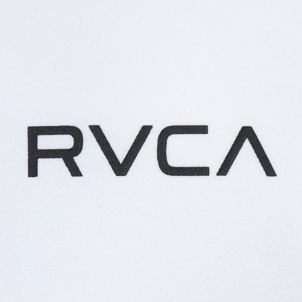 ルーカ（RVCA）（メンズ）ラッシュガード STRAIGHT WAY サーフ フーディ BG041852 WHT