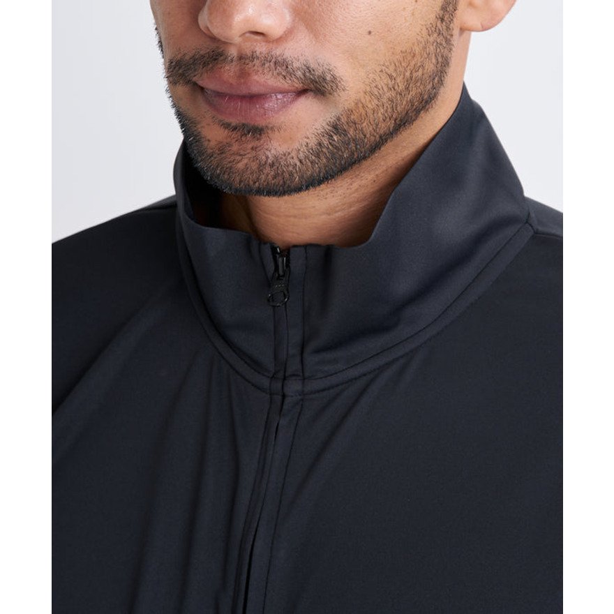 ビラボン（BILLABONG）（メンズ）ジップラッシュガード 長袖 RASH ZIP THRU 26SP BG011854 BLK