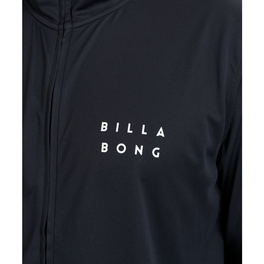 ビラボン（BILLABONG）（メンズ）ジップラッシュガード 長袖 RASH ZIP THRU 26SP BG011854 BLK