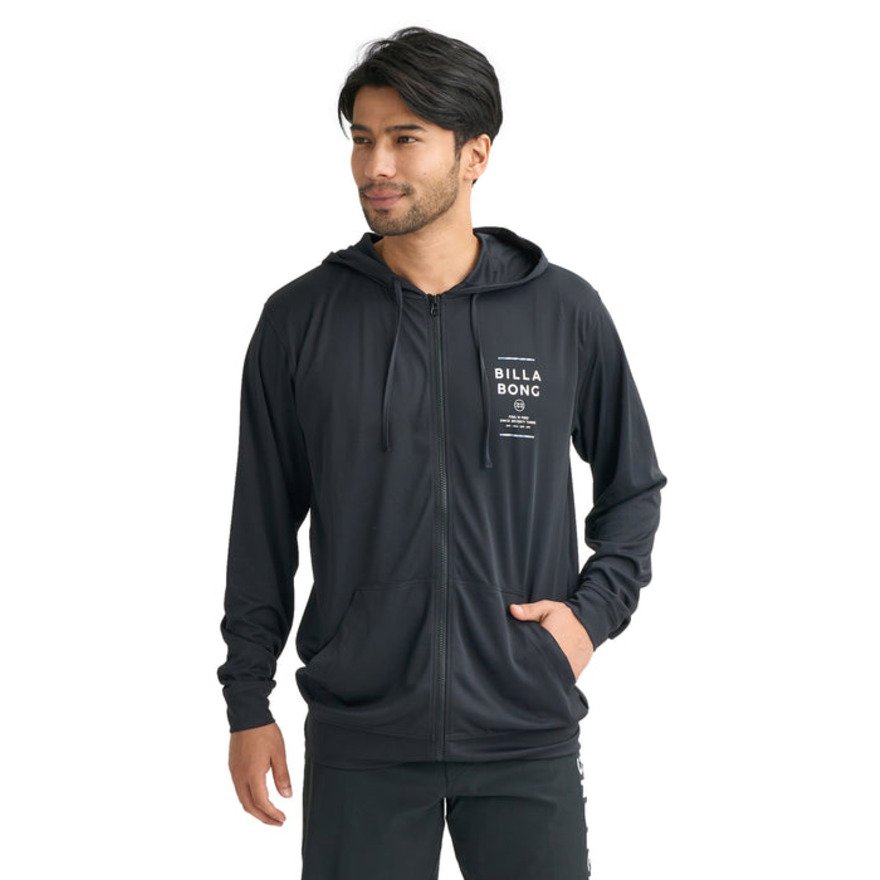 ビラボン（BILLABONG）（メンズ）ジップフードラッシュガード 長袖