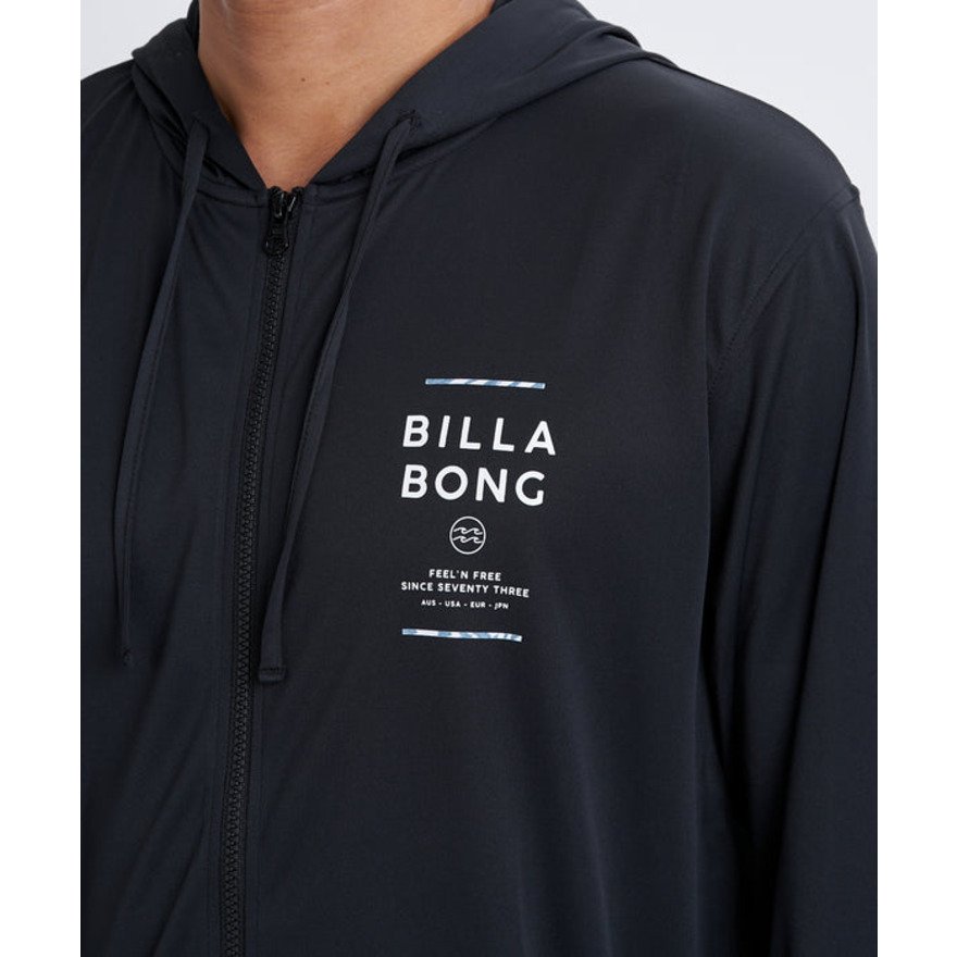 ビラボン（BILLABONG）（メンズ）ジップフードラッシュガード 長袖