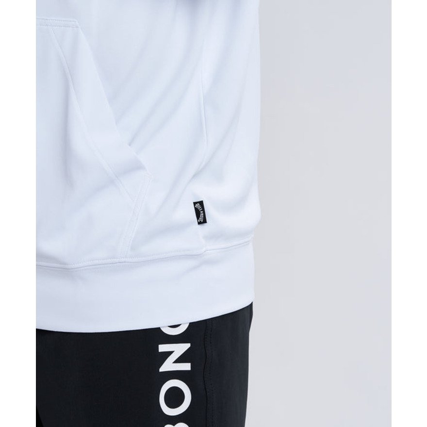 ビラボン（BILLABONG）（メンズ）ジップフードラッシュガード 長袖 RASH ZIP 26SP BG011855 WHT