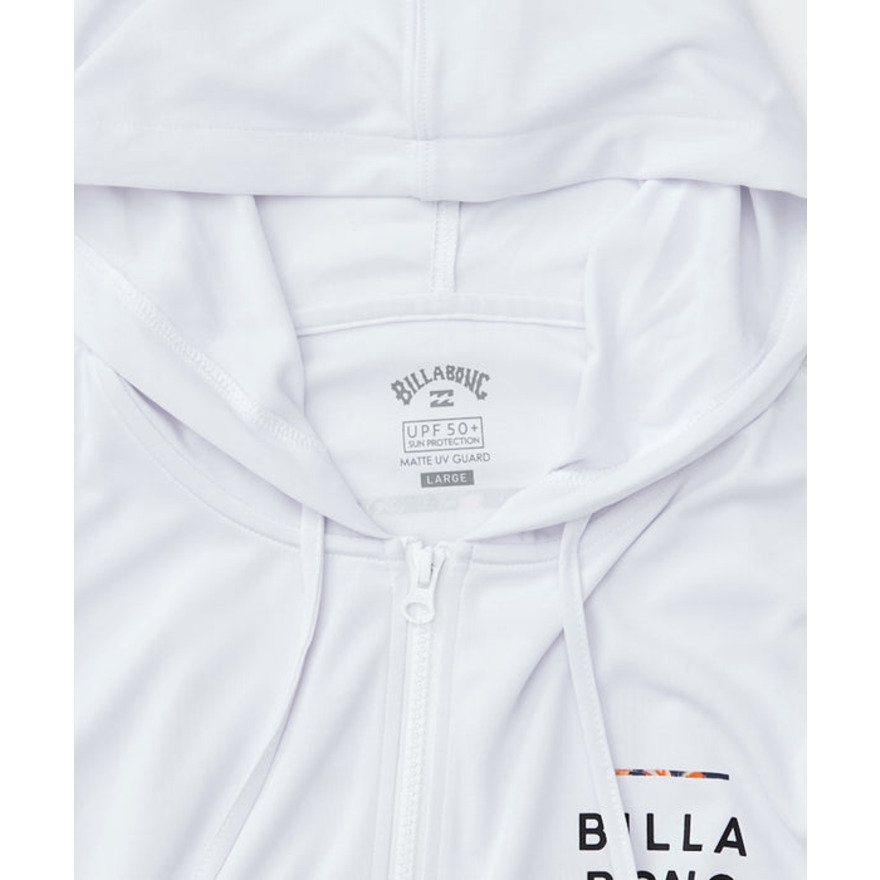 ビラボン（BILLABONG）（メンズ）ジップフードラッシュガード 長袖