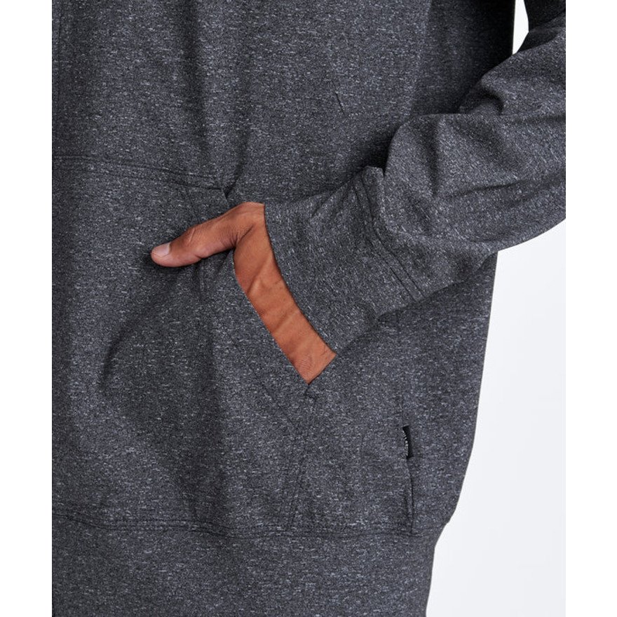 ビラボン（BILLABONG）（メンズ）ジップラッシュガード 長袖 SURF FLEX ZIP 26SP BG011860 BKH