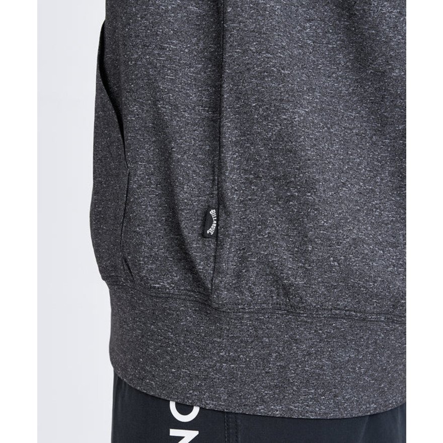 ビラボン（BILLABONG）（メンズ）ジップラッシュガード 長袖 SURF FLEX ZIP 26SP BG011860 BKH