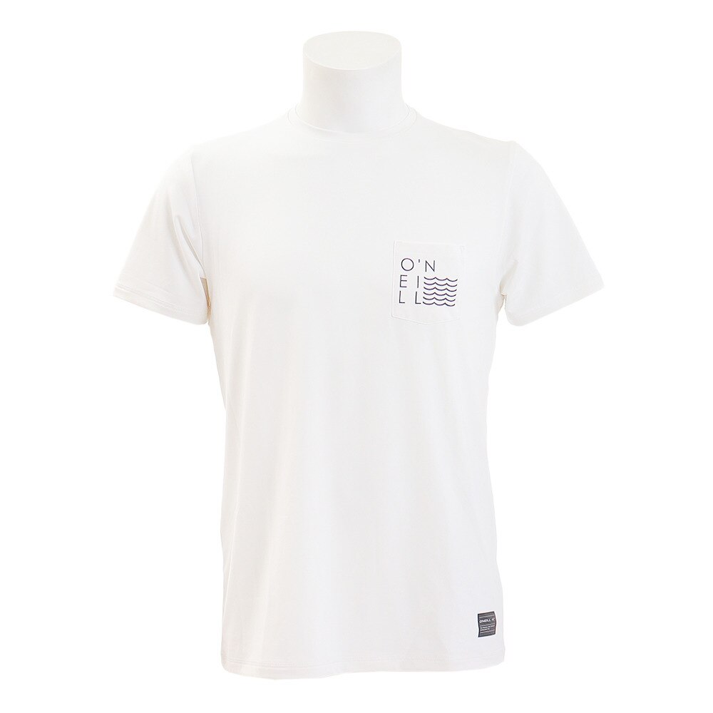  ラッシュガード メンズ UVTシャツ 618480WHT