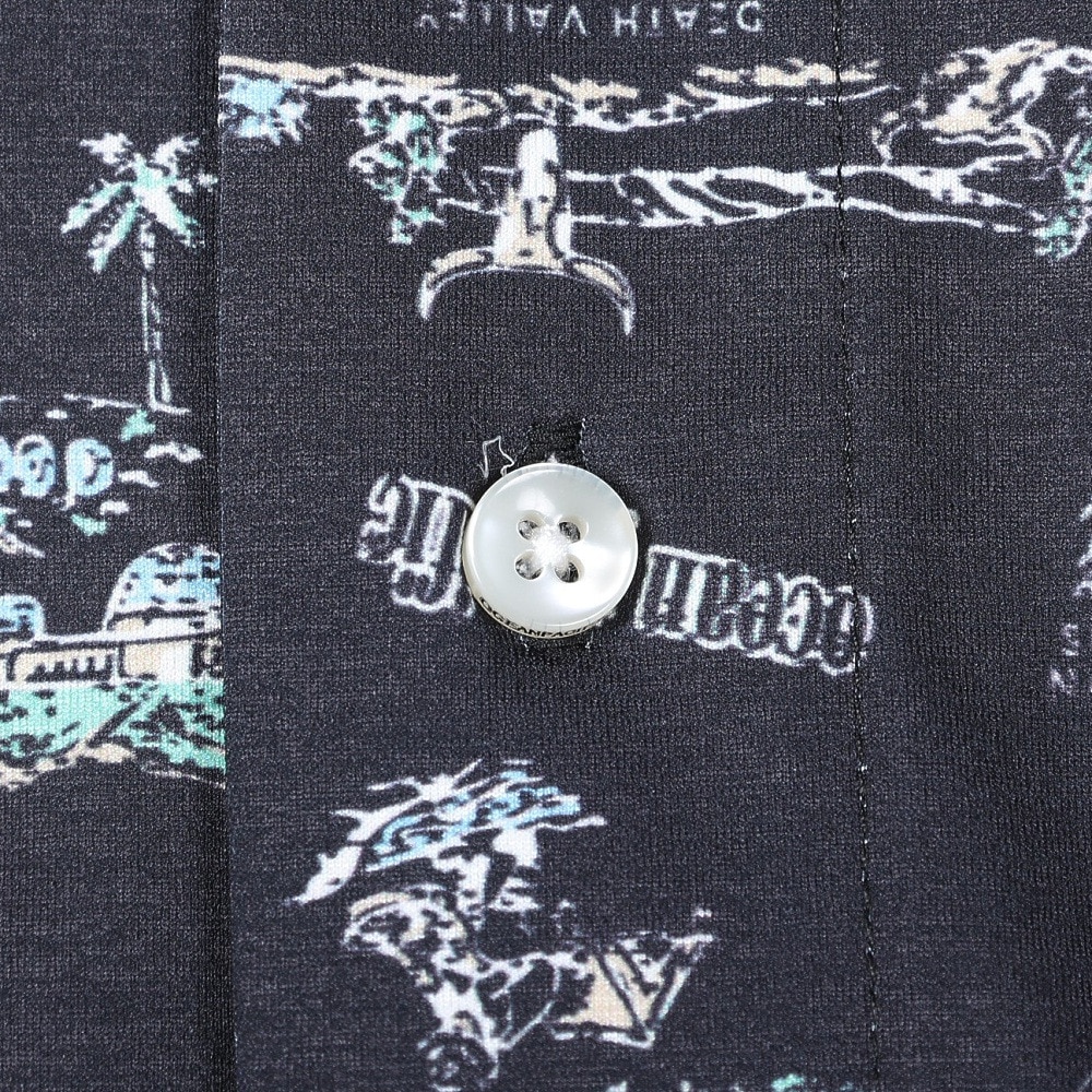 オーシャンパシフィック（Ocean Pacific）（メンズ）ラッシュガード 総柄UVシャツ 510491BLK
