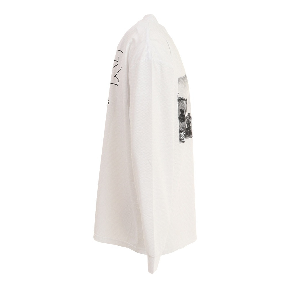 オーシャンパシフィック（Ocean Pacific）（メンズ）ラッシュガード 長袖 ロンT 512468WHT ホワイト 白 水陸両用 UVカット 紫外線対策 吸汗 速乾
