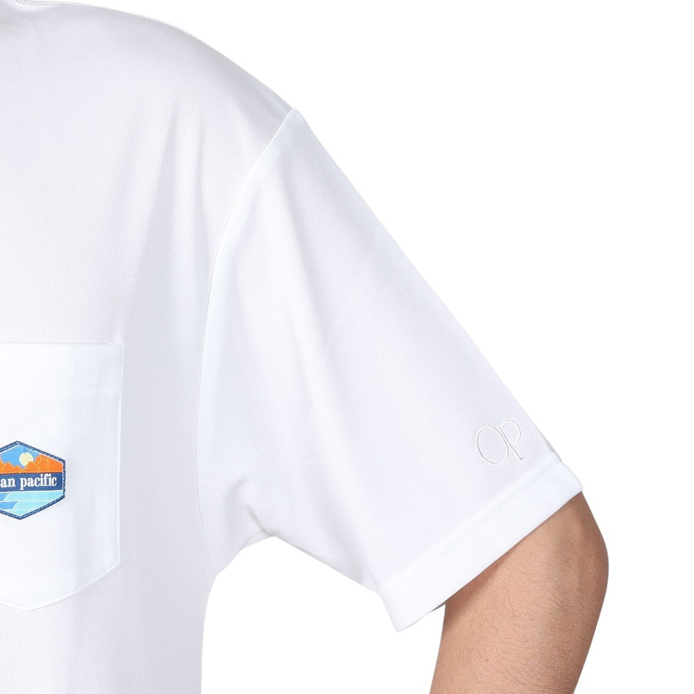 オーシャンパシフィック（Ocean Pacific）（メンズ）ラッシュガード メンズ 半袖UVTシャツ 512471WHT