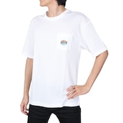 (メンズ)ラッシュガード メンズ 半袖UVTシャツ 512471WHT