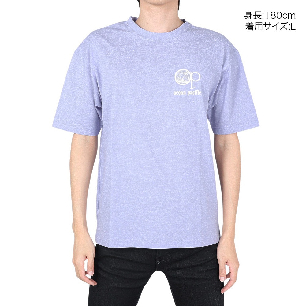 オーシャンパシフィック（Ocean Pacific）（メンズ）ラッシュガード UV半袖Tシャツ 512473BLU