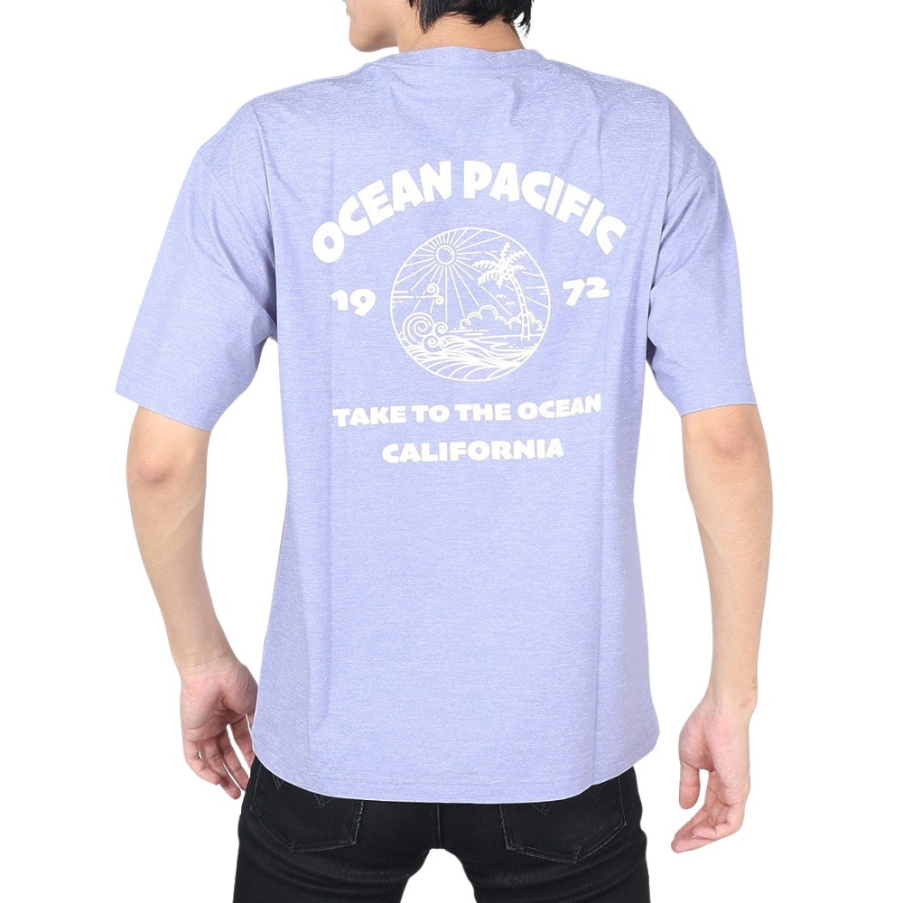 オーシャンパシフィック（Ocean Pacific）（メンズ）ラッシュガード UV半袖Tシャツ 512473BLU