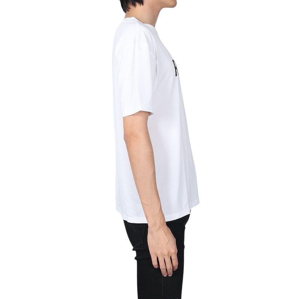 ラスティ（RUSTY）（メンズ）ラッシュガード 半袖Tシャツ 912464WHT ホワイト 水陸両用 UVカット 紫外線対策