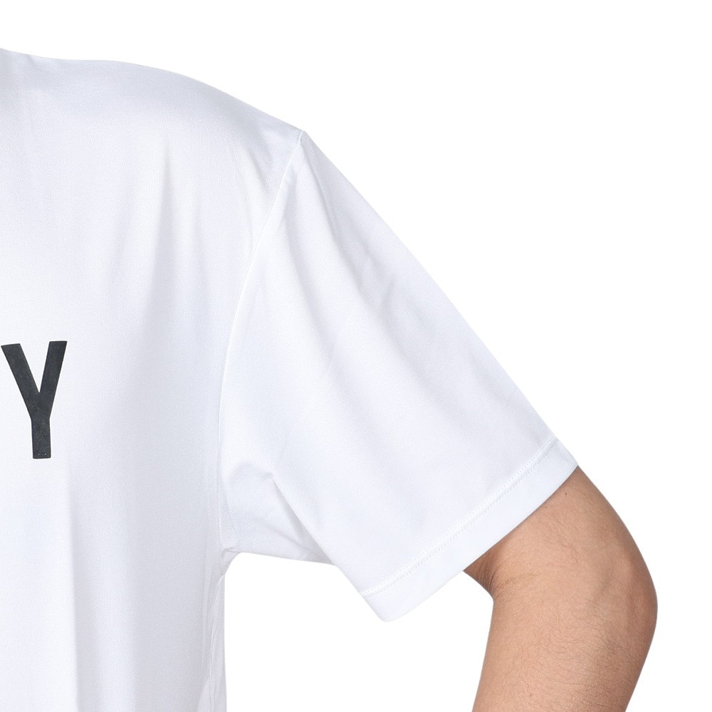 ラスティ（RUSTY）（メンズ）ラッシュガード 半袖Tシャツ 912464WHT ホワイト 水陸両用 UVカット 紫外線対策
