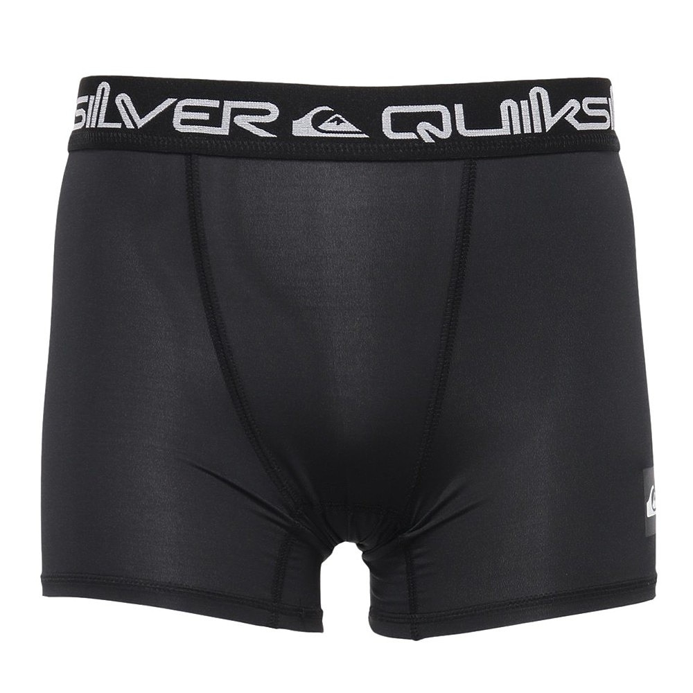 クイックシルバー（Quiksilver）（メンズ）ラッシュガード 水着 インナー アンダーショーツ サポーター MAPOOL 23SP QUD231023 BLK1 ブラック