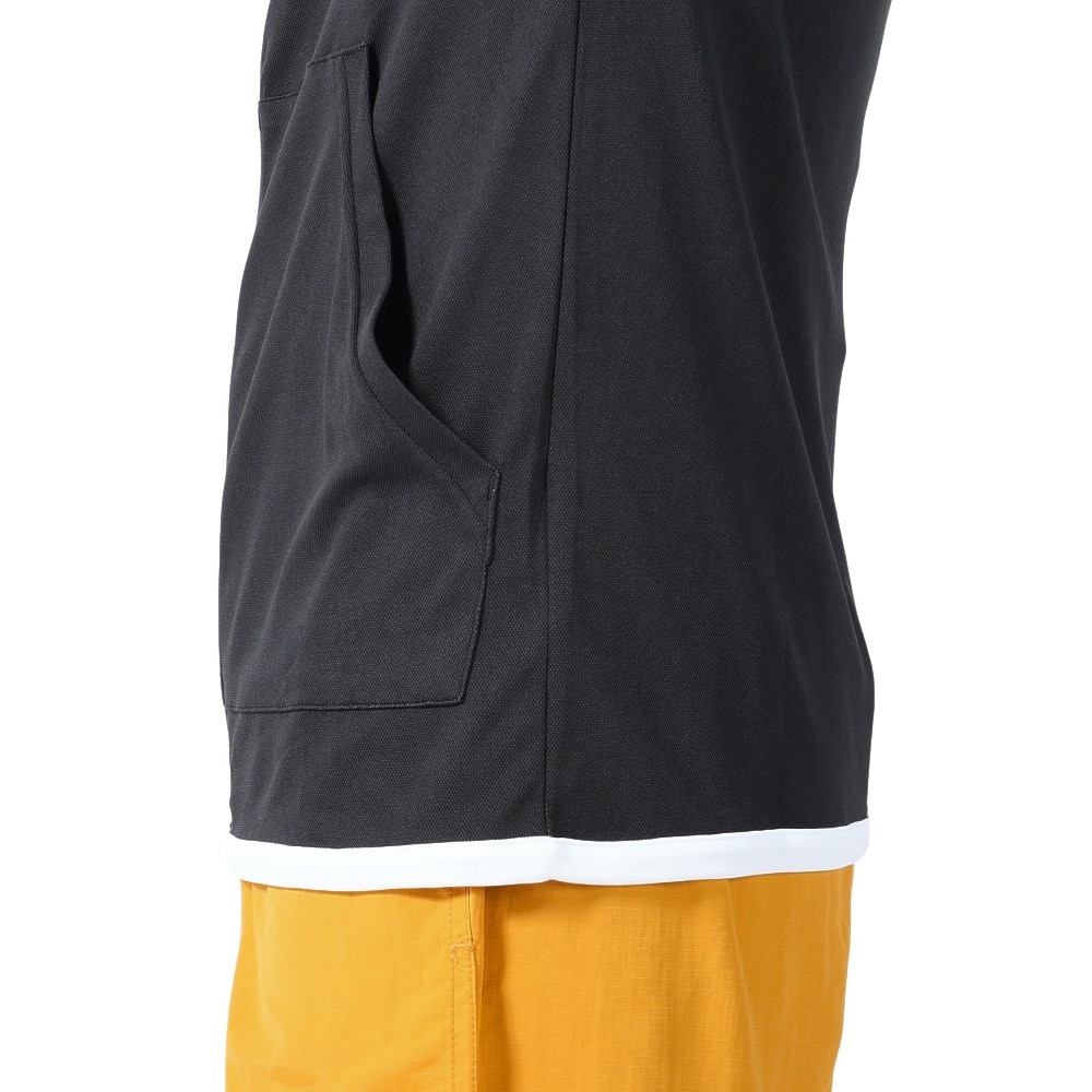オーシャンパシフィック（Ocean Pacific）（メンズ）ラッシュガード 長袖 ジップアップ ジャージ UVカット 紫外線対策 接触冷感 513460BLK ブラック