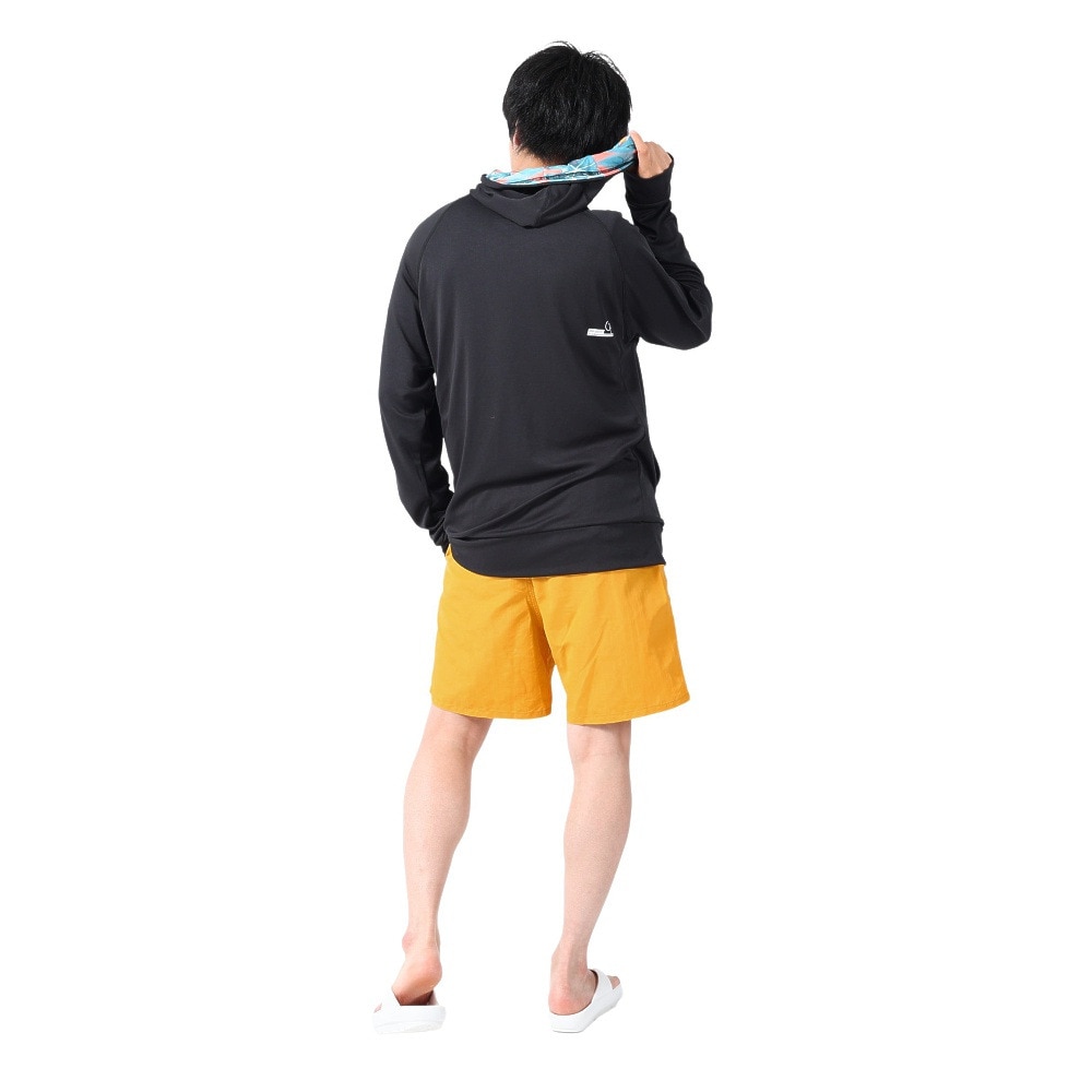 オーシャンパシフィック（Ocean Pacific）（メンズ）ラッシュガード 長袖 パーカー UVカット 紫外線対策 接触冷感 513461BLK ブラック