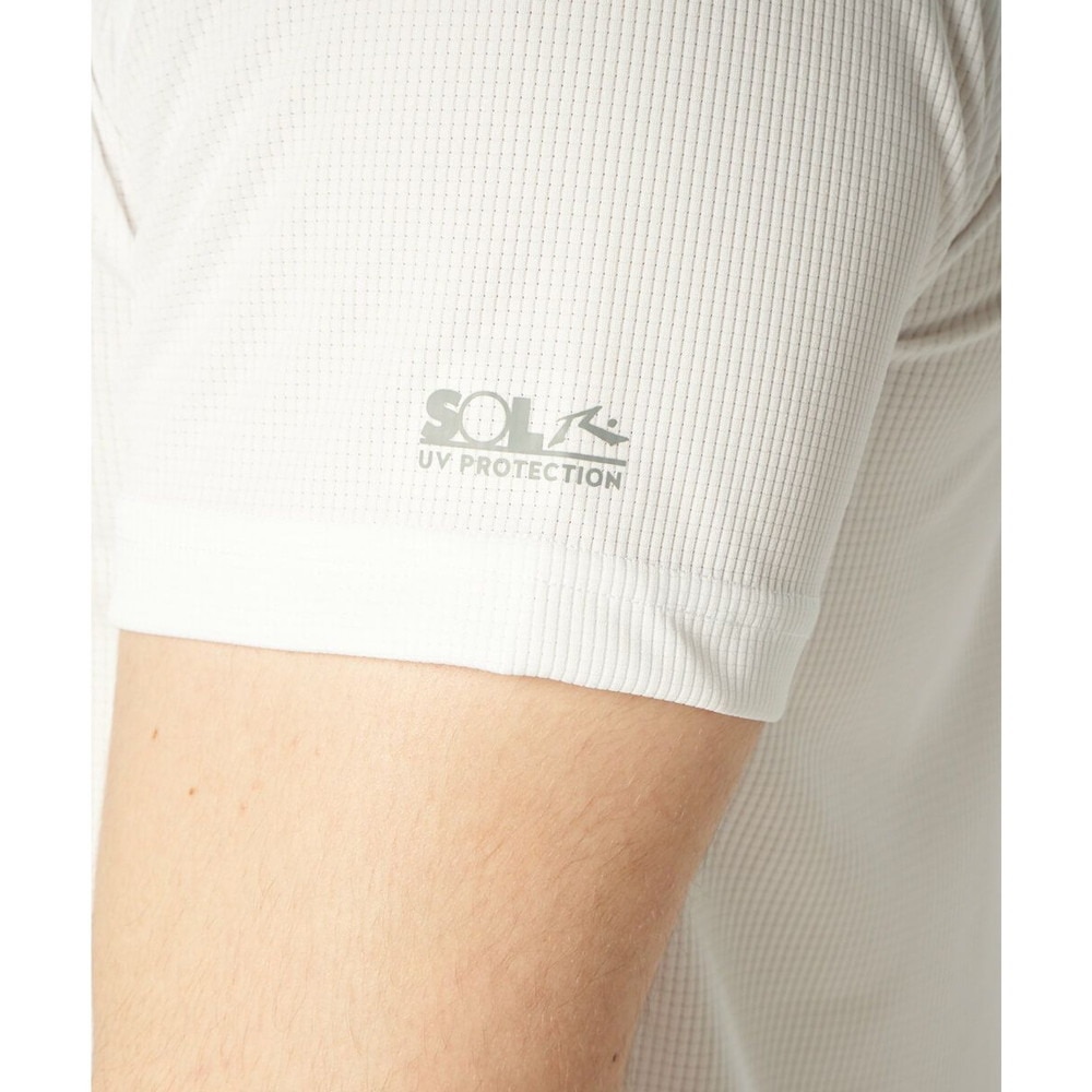 ラスティ（RUSTY）（メンズ）ラッシュガード 半袖 Tシャツ UVカット 紫外線対策 UPF50+ ホワイト 910463-WHT