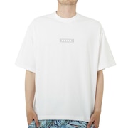 ラスティ（RUSTY）（メンズ）ラッシュガード 半袖 Tシャツ UVカット 体型カバー ホワイト 910472-WHT