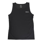 (メンズ)UPF50+ 速乾 ストレッチ タンクトップ ラッシュガード SMALL MESH TANK BD041356 BLK