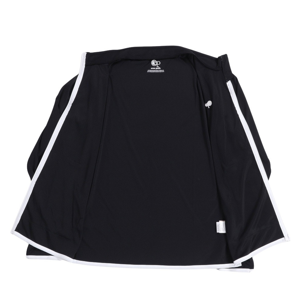 オーシャンパシフィック（Ocean Pacific）（メンズ）ラッシュガード 長袖 フード無し UVスタンドジップパーカー 5144642BLK