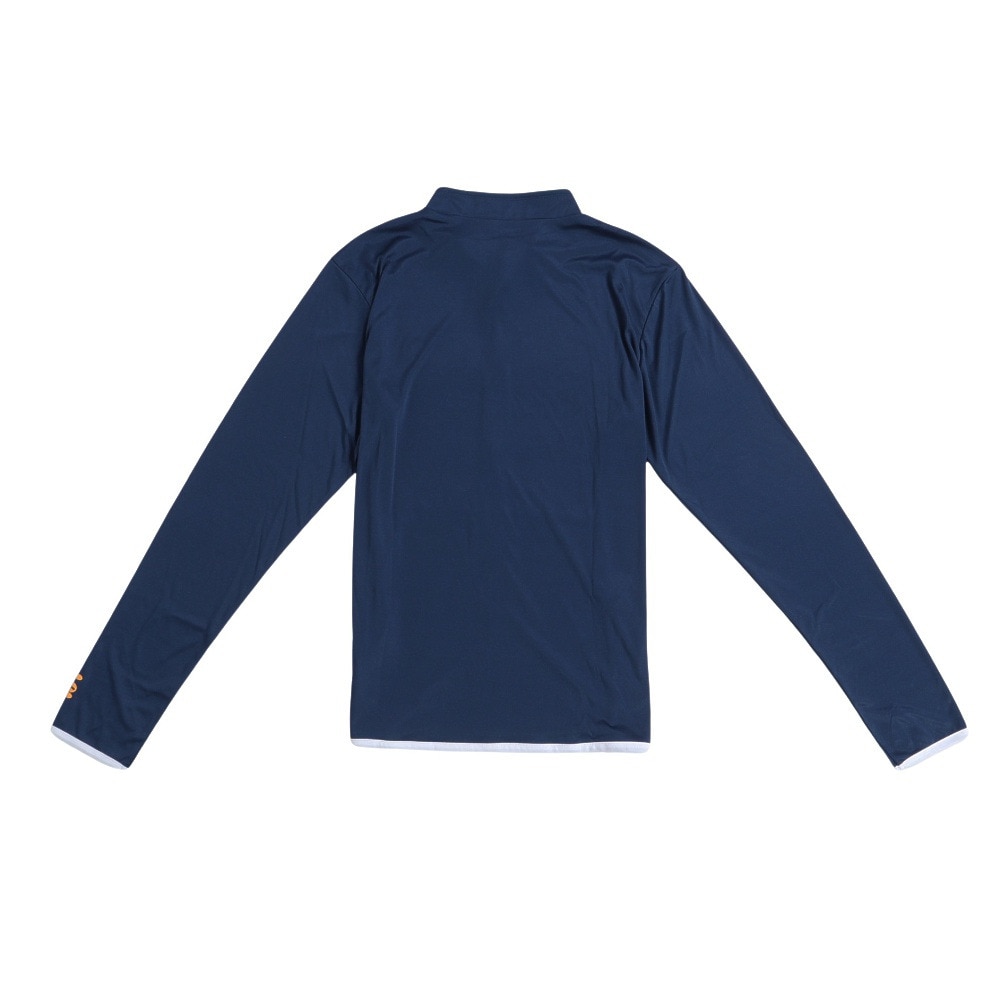 オーシャンパシフィック（Ocean Pacific）（メンズ）ラッシュガード 長袖 フード無し UVスタンドジップパーカー 5144642NVY