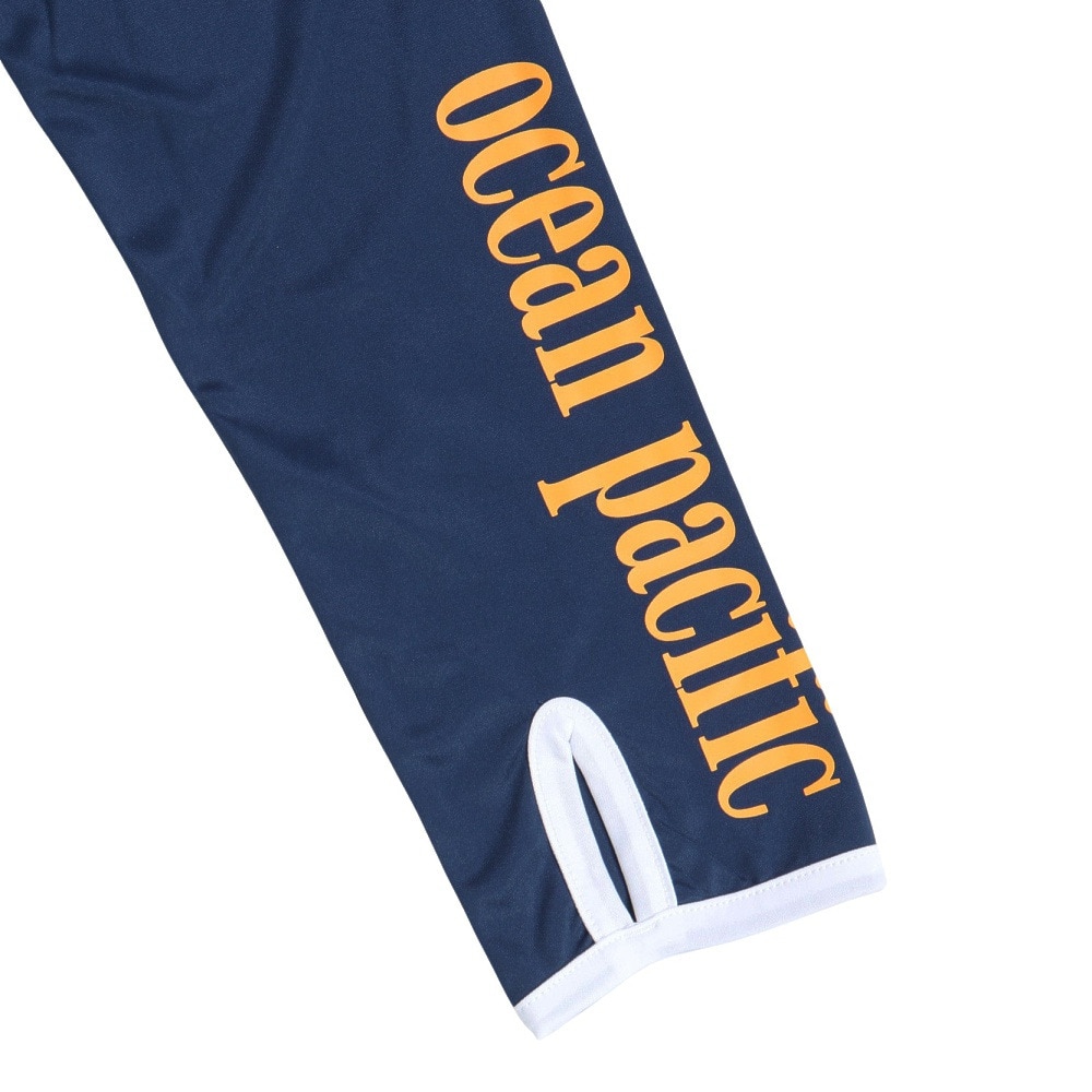 オーシャンパシフィック（Ocean Pacific）（メンズ）ラッシュガード 長袖 フード無し UVスタンドジップパーカー 5144642NVY