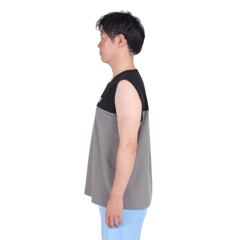リーフ（REEF）（メンズ）ラッシュガード BICOLOR ラッシュタンクトップ RFTEM2423-BK/GY